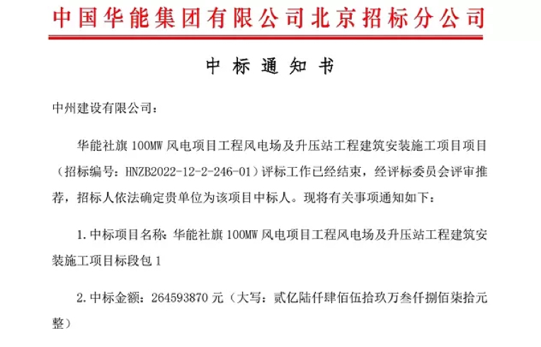 開局即決戰(zhàn) 起步即沖刺——中州建設(shè)有限公司新年中標(biāo)工作開門紅！